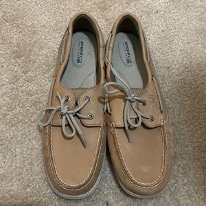 Brand new sperry topsiders. Size 11. Tan. No box
